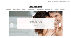 Desktop Screenshot of lovezoneman.com